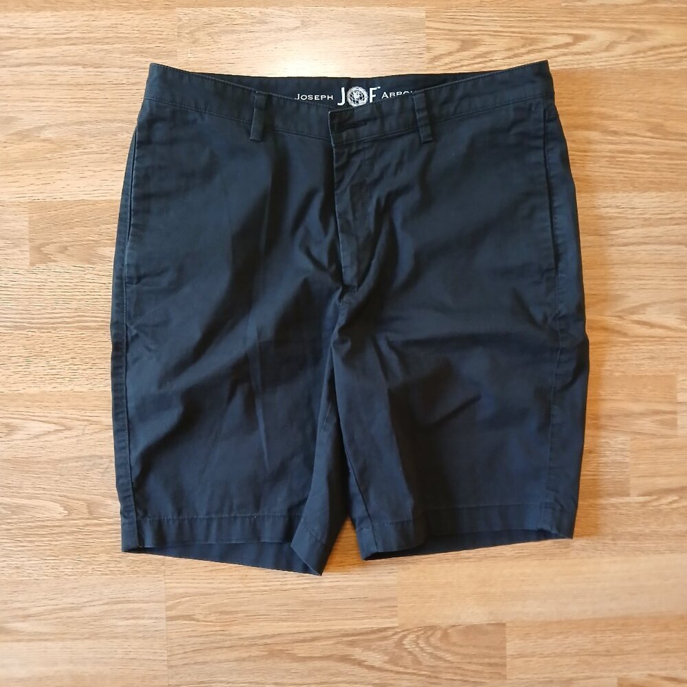 Men's Joseph Abboud Modern Fit Chino Shorts Black Size 34